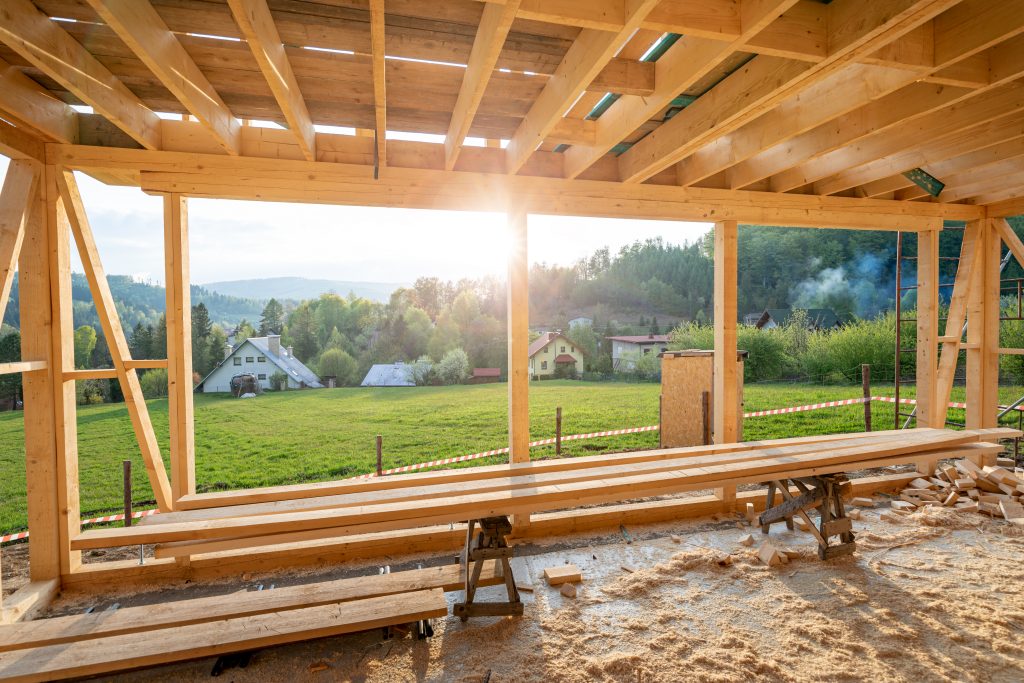 Construction d’une maison, à Valdeblore 06420